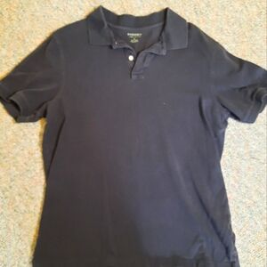 Mens Distressed Polo